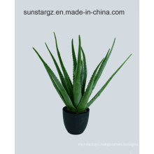 Aloe Aritificial Plant Potted for Home Decoration (51045)